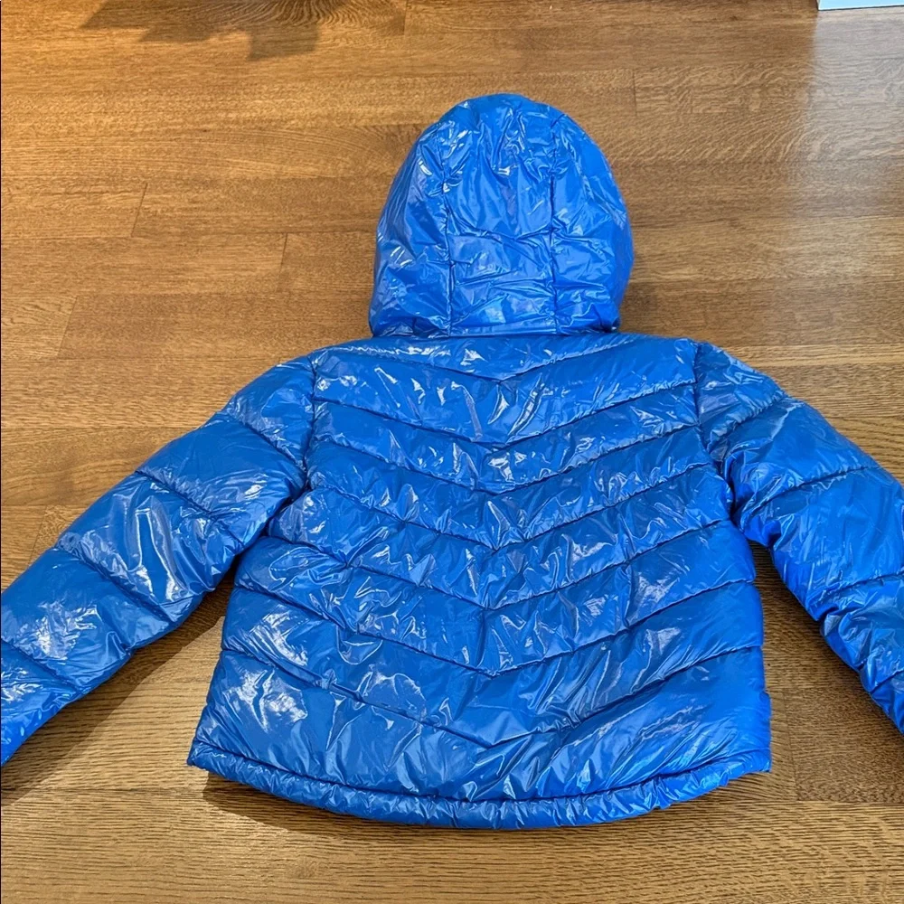 Mayoral Shiny Blue Kids Puffer Jacket